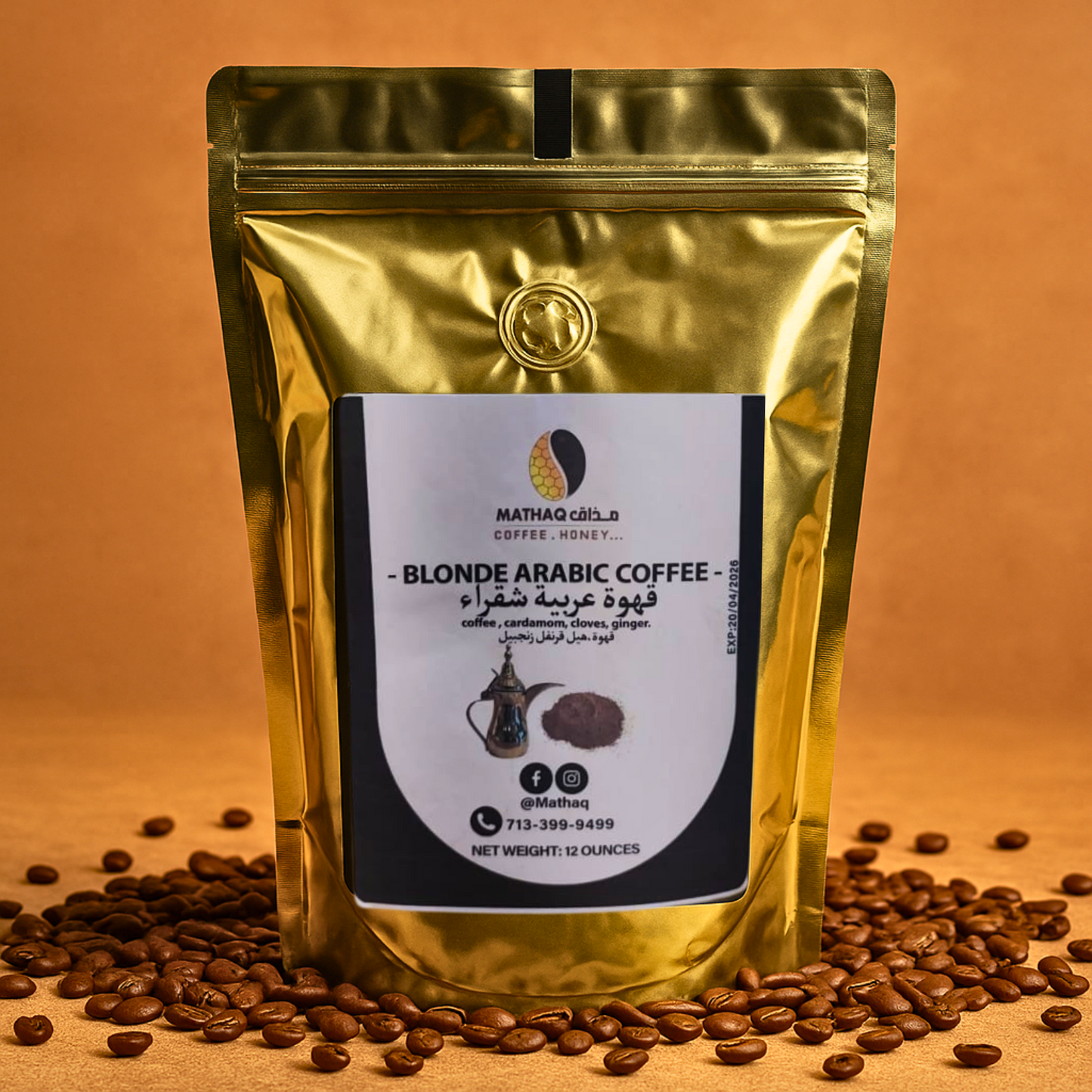 Blonde Arabic Coffee