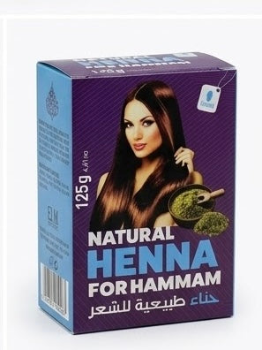 حناء طبيعيه للشعر natural henna for hammam 125g
